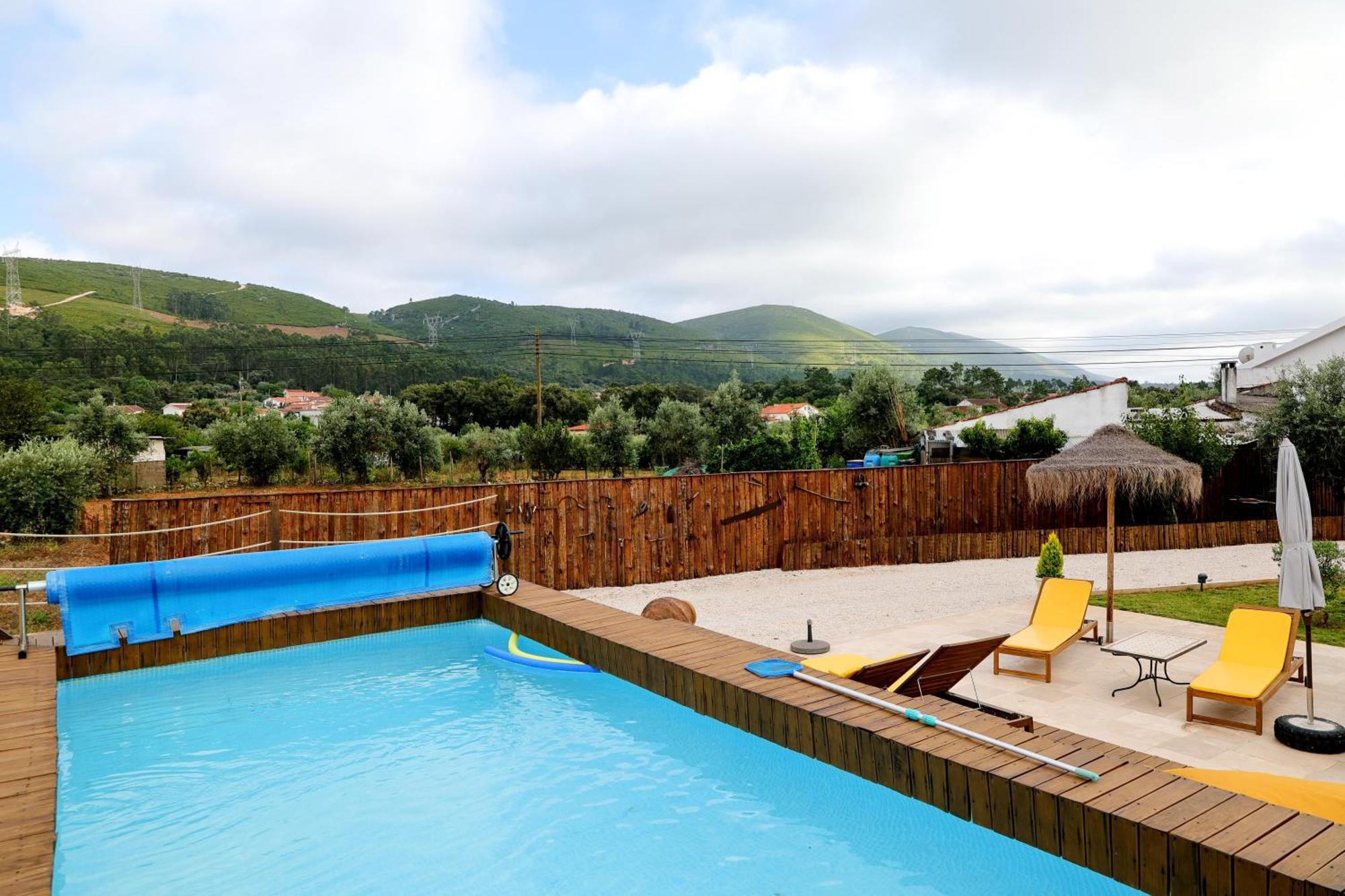 Вилла Renovated Wine Press House - With Pool Порту-ди-Мош Экстерьер фото